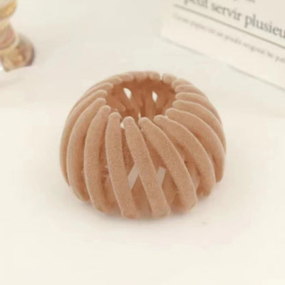 Elevate Your Hairstyle with Our Trendy Bird Nest Ponytail Hair Rings - The Ultimate Lazy Braider Tool for Effortless Elegance!