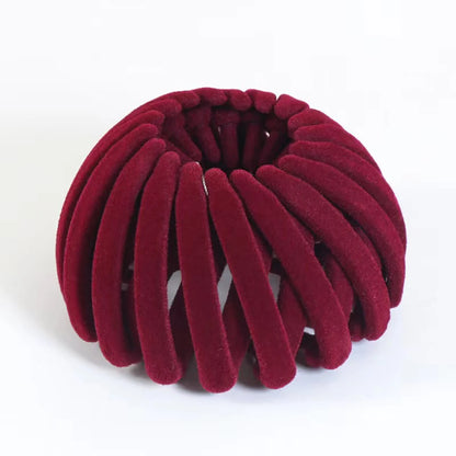 Elevate Your Hairstyle with Our Trendy Bird Nest Ponytail Hair Rings - The Ultimate Lazy Braider Tool for Effortless Elegance!