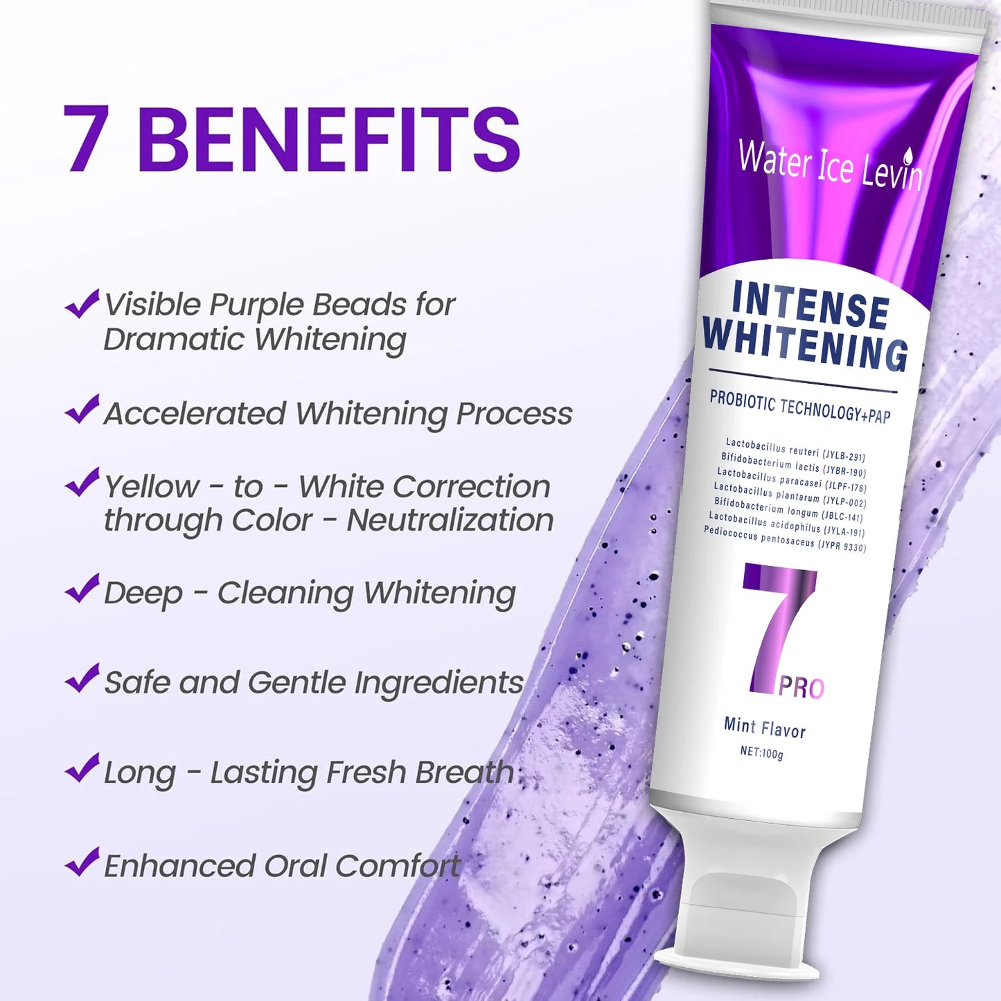 Elevate Your Oral Care Routine with Probiotic Whitening Toothpaste - Fresh Breath & Healthy Gums for the Whole Family